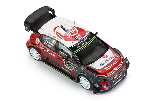  CITROËN C3 WRC #7 K. Meeke-P.Nagle Rally Monte Carlo 2017