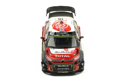 CITROËN C3 WRC #10 K.Meeke-P.Nagle 4th Rallye Monte-Carlo 2018