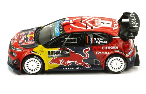 CITRÖEN C3 WRC #1 S. Ogier-J. Ingrassia Winner Rallye Monte-Carlo 2019