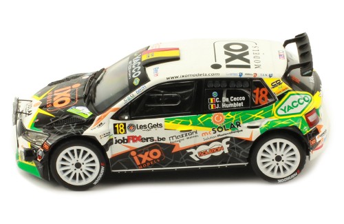 ŠKODA FABIA R5 EVO -#18 - C.DE CECCO-J. HUMBLET RALLY CONDROZ 2019