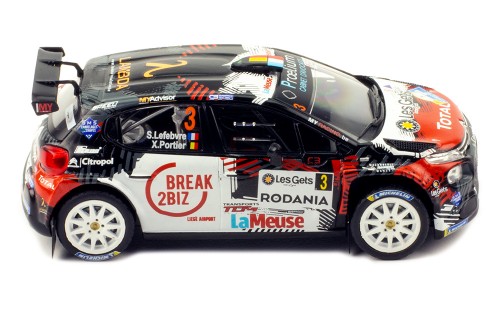 CITROËN C3 R5 #3 -S.LEFEBVRE - X.PORTIER WINNER RALLY CONDROZ 2019