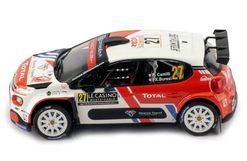 CITROËN C3 R5 #27 E. Camilli - F-X. Buresi Rallye Monte-Carlo 2020