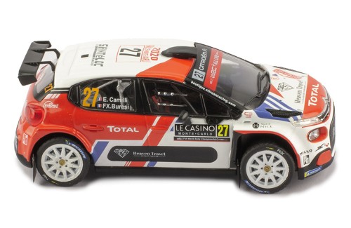CITROËN C3 R5 #27 E. Camilli - F-X. Buresi Rallye Monte-Carlo 2020