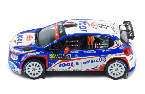 CITROËN C3 R5 #26 Y. Bonato-B. Boulloud Rallye Monte-Carlo 2020