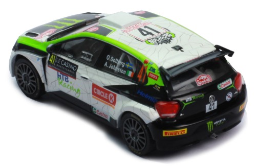 VOLKSWAGEN Polo GTI R5 #41 O.Solberg -A.Johnston Rallye Monte-Carlo 2020