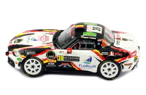 FIAT Abarth 124 RGT #39 L. Caprasse - R.Herman Rallye Monte-Carlo 2020
