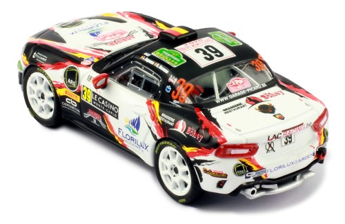 FIAT Abarth 124 RGT #39 L. Caprasse - R.Herman Rallye Monte-Carlo 2020