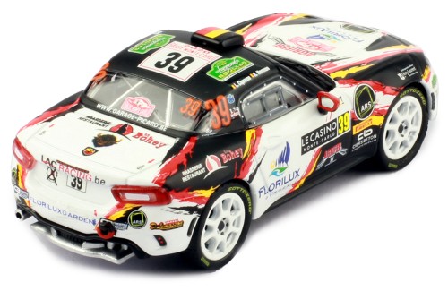 FIAT Abarth 124 RGT #39 L. Caprasse - R.Herman Rallye Monte-Carlo 2020
