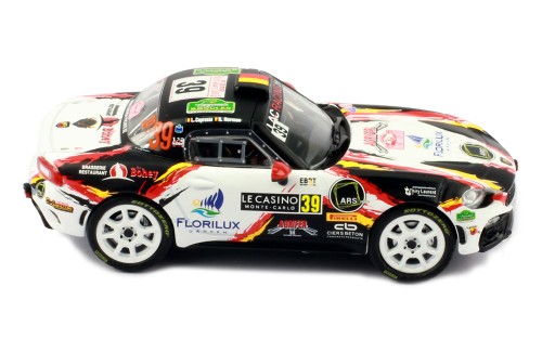 FIAT Abarth 124 RGT #39 L. Caprasse - R.Herman Rallye Monte-Carlo 2020