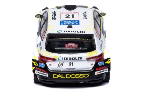 ŠKODA FABIA RS Rally2 #21 N.Gryazin - K.Aleksandrov Rallye Monte-Carlo 2025