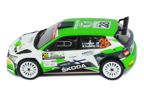 ŠKODA Fabia R5 EVO #28 E.Lindholm-M. Korhonen ACI Rally Monza 2020