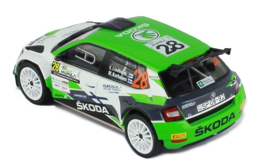 ŠKODA Fabia R5 EVO #28 E.Lindholm-M. Korhonen ACI Rally Monza 2020