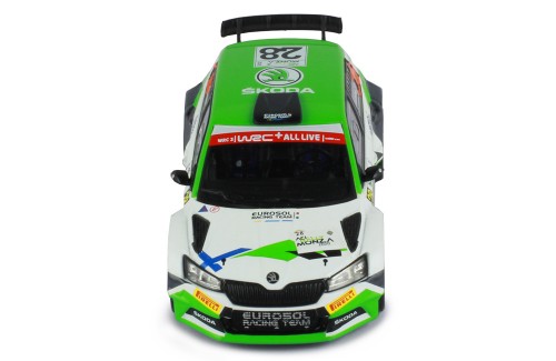 ŠKODA Fabia R5 EVO #28 E.Lindholm-M. Korhonen ACI Rally Monza 2020