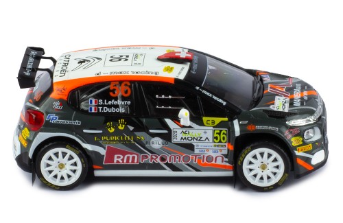 CITROËN C3 R5 #56 S. Lefebvre-T. Dubois  ACI Rally Monza 2020