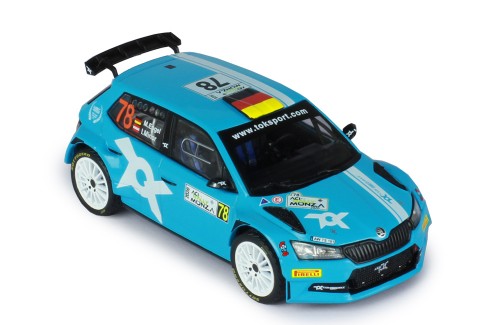 ŠKODA Fabia R5 Evo #78 M. Engel-I. Minor ACI Rally Monza 2020