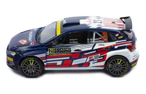 Volkswagen POLO Gti R5 #21 N. Gryazin - K.Aleksandrov Rallye Monte-Carlo 2021