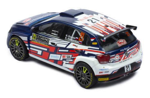 Volkswagen POLO Gti R5 #21 N. Gryazin - K.Aleksandrov Rallye Monte-Carlo 2021