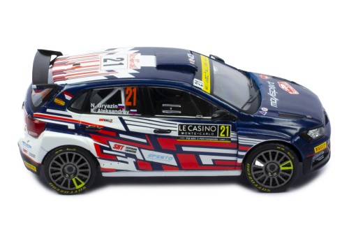 Volkswagen POLO Gti R5 #21 N. Gryazin - K.Aleksandrov Rallye Monte-Carlo 2021