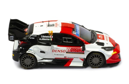 TOYOTA GR YARIS Rally1 #18 T.Katsuta - A.Johnston Rallye Monte-Carlo 2022
