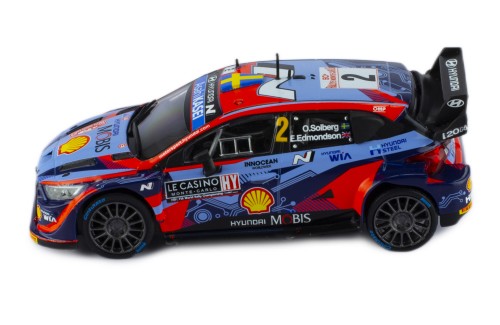 HYUNDAI i20 N Rally1 #2 O.Solberg - E.Edmondson Rallye Monte-Carlo 2022