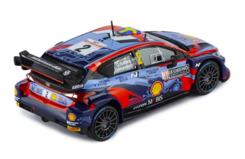 HYUNDAI i20 N Rally1 #2 O.Solberg - E.Edmondson Rallye Monte-Carlo 2022