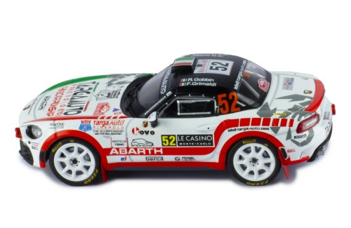 FIAT Abarth 124 RGT #52 R.Gobbin - F.Grimaldi Rallye Monte-Carlo 2022