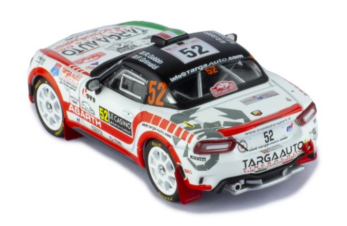 FIAT Abarth 124 RGT #52 R.Gobbin - F.Grimaldi Rallye Monte-Carlo 2022