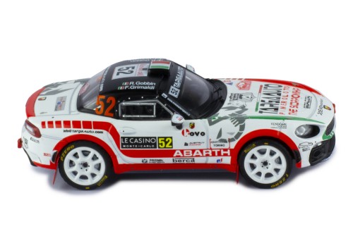 FIAT Abarth 124 RGT #52 R.Gobbin - F.Grimaldi Rallye Monte-Carlo 2022