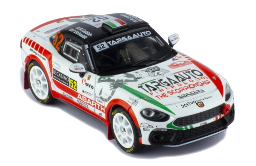 FIAT Abarth 124 RGT #52 R.Gobbin - F.Grimaldi Rallye Monte-Carlo 2022