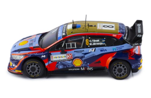 HYUNDAI i20 N Rally1 #8 O.Tanak - M.Järveoja Winner Rally Italia Sardegna 2022
