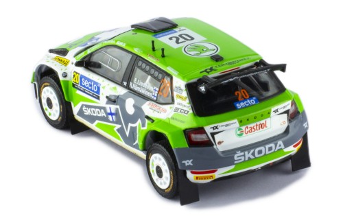 ŠKODA FABIA Rally2 EVO #20 E.Lindholm - R.Hämäläinen Rally Finland 2022