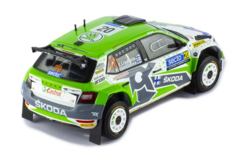 ŠKODA FABIA Rally2 EVO #20 E.Lindholm - R.Hämäläinen Rally Finland 2022