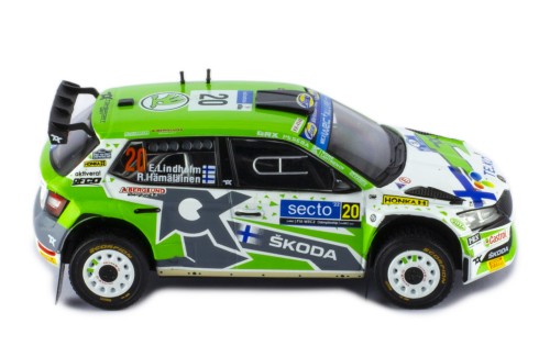 ŠKODA FABIA Rally2 EVO #20 E.Lindholm - R.Hämäläinen Rally Finland 2022