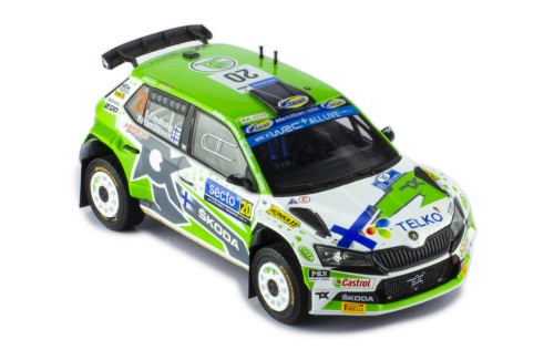 ŠKODA FABIA Rally2 EVO #20 E.Lindholm - R.Hämäläinen Rally Finland 2022