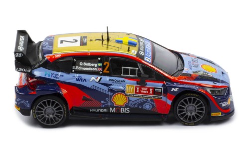 HYUNDAI i20 N Rally2 #2 O.Solberg - E.Edmondson Ypres Rally 2022