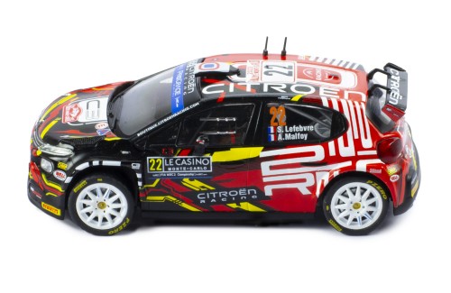 CITROËN C3 Rally2 #22 S.Lefebvre - A.Malfoy Rallye Monte-Carlo 2023