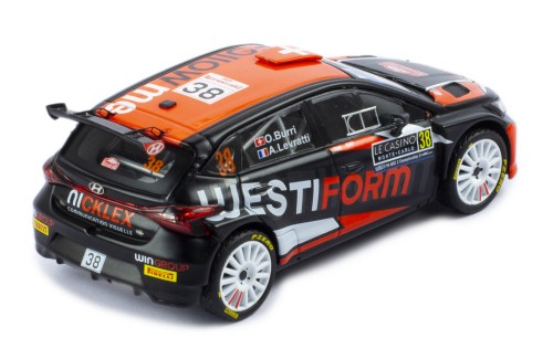 HYUNDAI i20 N Rally2 #38 O.Burri - A.Levratti Rallye Monte-Carlo 2023