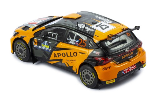 HYUNDAI i20 N Rally2 #25 G.Linnamae -J.Morgan Rally Sweden 2023