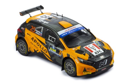 HYUNDAI i20 N Rally2 #25 G.Linnamae -J.Morgan Rally Sweden 2023