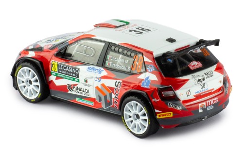 ŠKODA FABIA Rally2 #38 M.Locatelli - S.Tiraboschi Rallye Monte-Carlo 2024