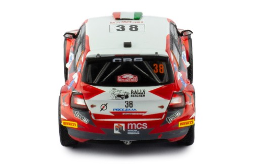 ŠKODA FABIA Rally2 #38 M.Locatelli - S.Tiraboschi Rallye Monte-Carlo 2024