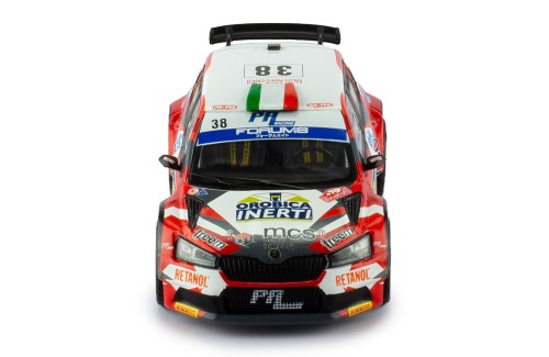 ŠKODA FABIA Rally2 #38 M.Locatelli - S.Tiraboschi Rallye Monte-Carlo 2024