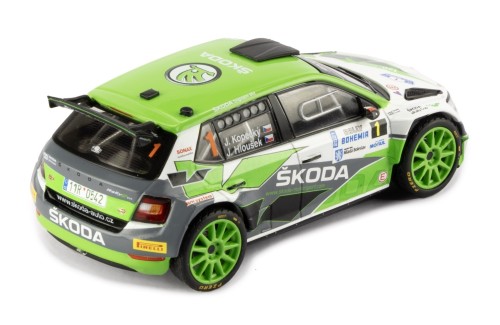 ŠKODA FABIA Rally2 EVO #1 J.Kopecký - J.Hloušek Winner Rally Bohemia 2021