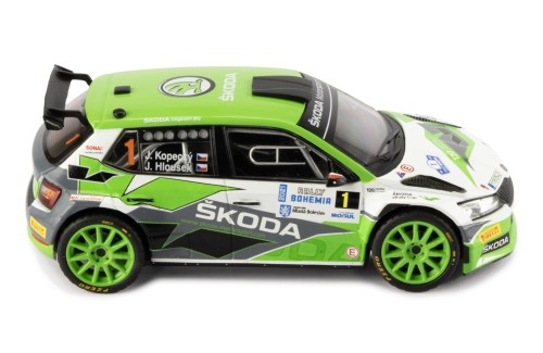 ŠKODA FABIA Rally2 EVO #1 J.Kopecký - J.Hloušek Winner Rally Bohemia 2021