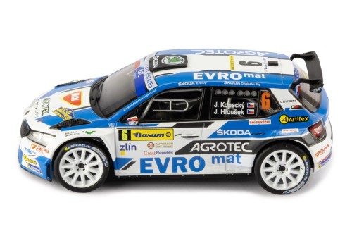 ŠKODA FABIA Rally2 EVO #6 J.Kopecký - J.Hloušek Winner Barum Czech Rally Zlín 2021