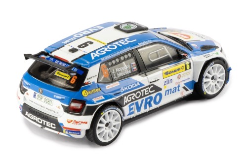 ŠKODA FABIA Rally2 EVO #6 J.Kopecký - J.Hloušek Winner Barum Czech Rally Zlín 2021