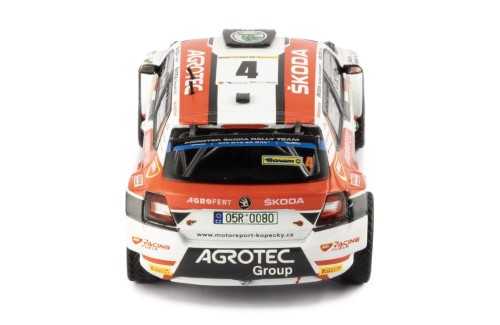 ŠKODA FABIA Rally2 EVO #4 J.Kopecký - J.Hloušek Winner Barum Czech Rally Zlín 2022