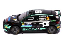 ŠKODA FABIA Rally2 (2023) #22 G.Greensmiith - J.Andersson Winner WRC2 Safari Rally Kenya 2024 