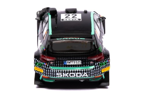 ŠKODA FABIA Rally2 (2023) #22 G.Greensmiith - J.Andersson Winner WRC2 Safari Rally Kenya 2024 