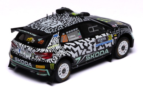 ŠKODA FABIA Rally2 (2023) #20 O.Solberg - E.Edmondson Safari Rally Kenya 2024